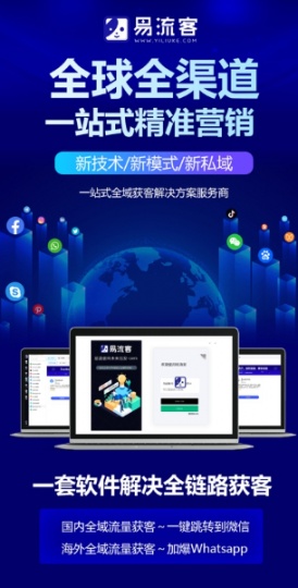 易流客全球获客系统，助您快速实现业务增长！
