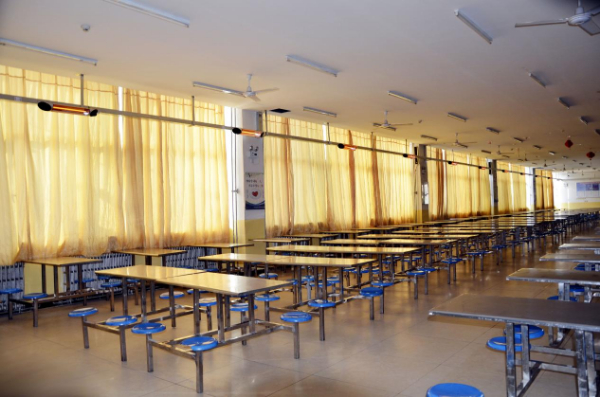 伟而特红外取暖:温暖学生餐厅的每一个冬日