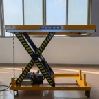 两吨双叉式升降平台电动升降台厂家