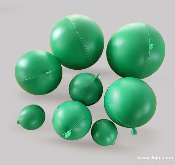 试验管道通水球绿色塑料通水球管道检测通水测试通球塑料球 试验管道通水球绿色塑料通水球管道检测通水测试通球塑料球