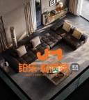 湖南家具极满家像素沙发,铂乐家具舒适与颜值的担当