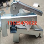 防溢裙板夹持器卡子  挡煤皮专用夹持器