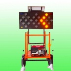 拖挂式交通标志车 太阳能交通标志车厂家