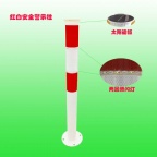 平口太阳能警示柱 1米太阳能同步警示柱生产厂家