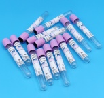 紫色管帽含EDTA-K2/EDTA-K3抗凝剂PET材质真空采血管_抽血管_血常规管