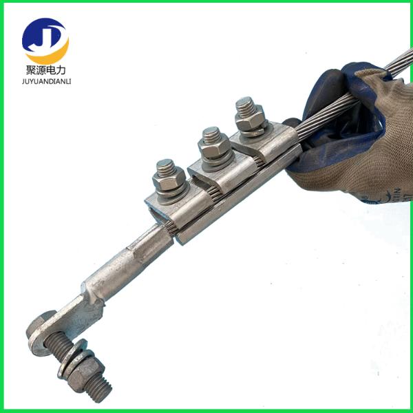 通信电力金具接地引下线纯铝接地线并沟线夹金属防雷装置可定制 通信电力金具接地引下线纯铝接地线并沟线夹金属防雷装置可定制