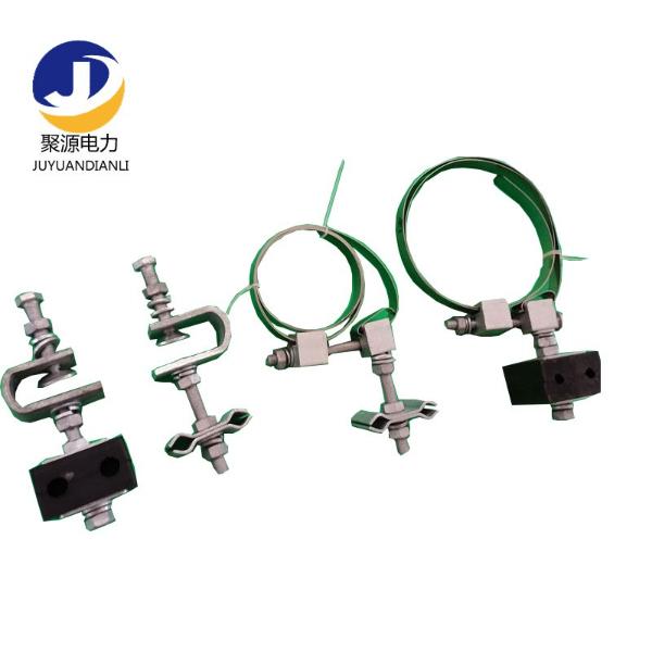 ADSS光缆引下卡具镂空钢带型引下线夹杆用牵引线夹金具 ADSS光缆引下卡具镂空钢带型引下线夹杆用牵引线夹金具