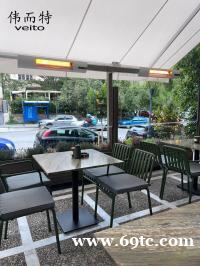 伟而特红外取暖设备解决雅典餐厅户外取暖难题 伟而特红外取暖设备解决雅典餐厅户外取暖难题