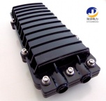 24芯adss光缆小型卧式接头盒迷你型PC塑料接续盒