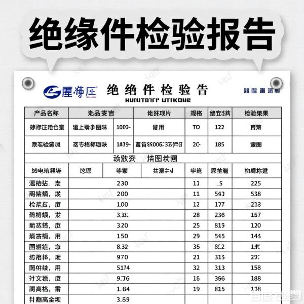 不同绝缘件产品的检验报告有什么不同 不同绝缘件产品的检验报告有什么不同
