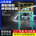 聚酯切片吨包机塑料材料专用打包设备可定制