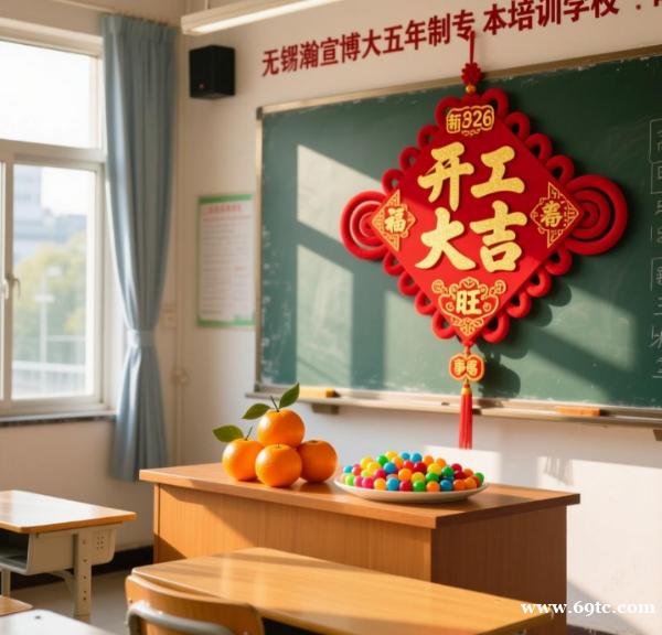 正月初八无锡瀚宣博大五年制专转本培训学校正式开工啦 正月初八无锡瀚宣博大五年制专转本培训学校正式开工啦