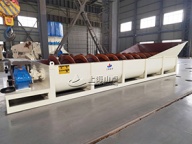 花岗岩砂螺旋洗砂机,上海山卓环保装备有限公司