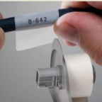 自覆膜绕贴标签：B-427