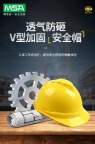 MSA/梅思安 V-Gard ABS安全帽