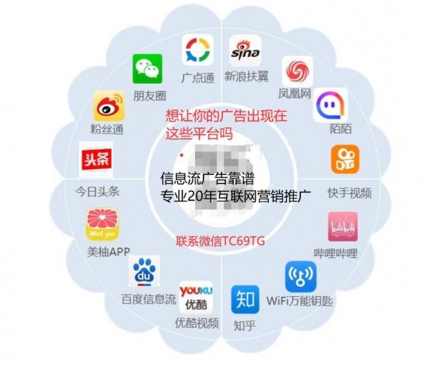 信息流广告代理开户-信息流运营广告网站建设