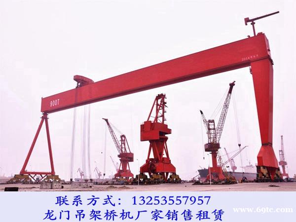 福建龙岩龙门吊出租公司船厂门式起重机作用