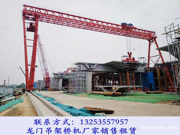 江西宜春龙门吊出租公司安装调试工作