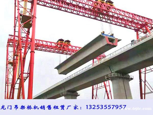 湖南长沙龙门吊出租公司梁场门式起重机特点
