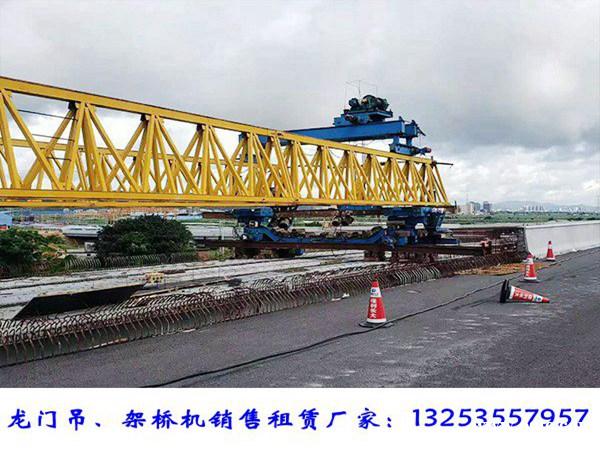 浙江台州架桥机出租公司过孔步骤和操作流程