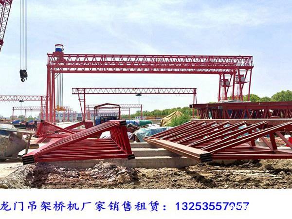 江西九江龙门吊租赁公司门式起重机安装流程