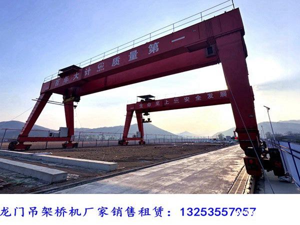 安徽铜陵龙门吊租赁公司门式起重机作业失稳的原因