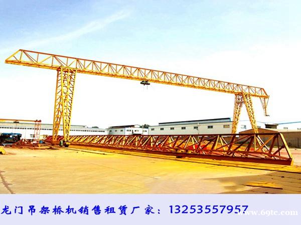 福建龙岩两台10吨30米龙门吊发货纪实