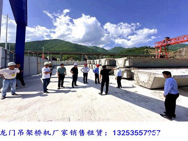 广东珠海100/10吨龙门吊设计原理及制造与安装